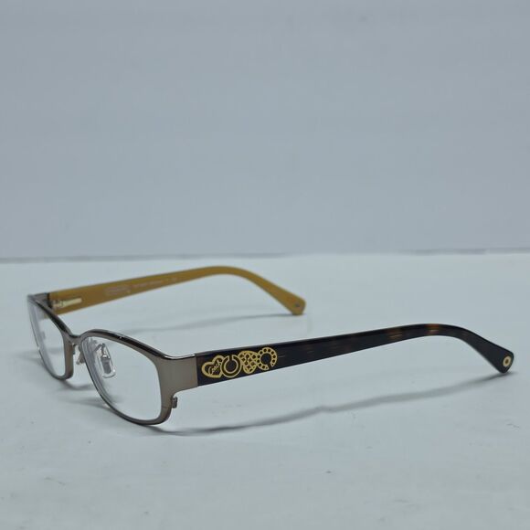 COACH WILLOW EYEGLASSES FRAMES 9045 HC5007 Sand Brown 50-16-135 Full Rim AS IS main image 6